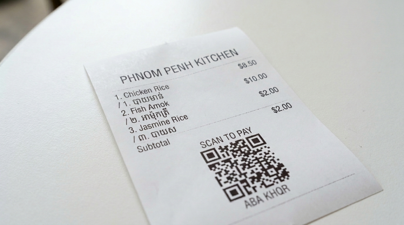 Bilingual Receipt Customization